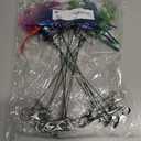 12 Pack Dragonfly Clip,Fake Dragonflies, Humming Bird Stakes Fake, Plastics Dragonfly for Garden Stakes Decor Yard Ornaments for Hat,Deer and Horse,Fly Scare Devices for Indoor Outdoor