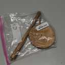 Wood Paper Towel Holder, Vintage Wooden Countertop Paper Towel Holders for Kitchen Roll Holder, Paper Towel Holder for Kitchen Roll Organize, Free-Standing Kitchen Roll Holder with Wood Base