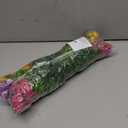 Lifewit Artificial Flowers for Outdoor Indoor, 12 Bundles Plastic Fake Flowers Daisy with Eucalyptus Leaves for Home Garden Decor, Porch, Window Box(Mix for Fuchsia Purple Yellow Red)