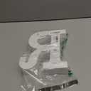 Pooqla LED Marquee Letter Lights Sign, Light Up Alphabet Letter for Home Party Wedding Decoration R