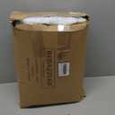 BEDAZZLED King Size Comforter Sets, White Bedding Comforter Set, 3 Pieces Pinch Pleat Bedding Sets with Comforter and Pillowcases Soft Farmhouse Shabby Chic Comforter for All Season (King(102"*88"))