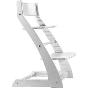 FORNEL Modern White Wooden High Chair | The Forever Chair That Grows from Toddler to Adult (200 lb) | Sleek, Easy-to-Clean Scandinavian Design FORNEL Modern White Wooden High Chair | The Forever Chair That Grows from Toddler to Adult (200 lb) | Sleek, Easy-to-Clean Scandinavian Design