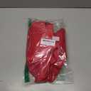 30 Inch Christmas Tree Skirt Large Plush Xmas Red Tree Mat with Merry Christmas Patterns Holiday Decor Fur Ornament for Home Party Indoor