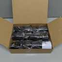 12PCS Shot Black Glass Necklace, Bachelorette Shot Glass Necklaces with Plastic Beaded Shots Glasses with Gold Foil Chain for Wedding Bachelorette Party, Bridal Shower, Bachelor Party Decorations