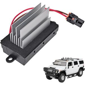 Blower Motor Resistor Heater Fan Control Module Fit for Hummer H2 2003-2007 Blower Module Resistor Replace#19331830 89023355 93803637 88986529 15-80388 15-80655 15-80911 3GSH-19E624-CA 4GSH-19E624-AA