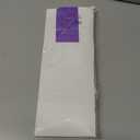 2 Pack Kitchen Wrap Organizer Door Mount, Aluminum Foil Holder Cabinet Door Organizer Cabinet Storage Basket for Kitchen Wrap/Food Bag Storage, White