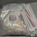 Kids Play Tent Indoor: with Mat, Tassel Garland, Star Lights - Girl Tent Indoor Playhouse for Kids Toys for Boy Girl Birthday Gift, 38.2 x 26.6 x 42.3 inches