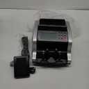 PONNOR Money Counter Machine with Value Count, UV/MG/IR/MT/DD Counterfeit Bill Detection, Dollar Euro Cash Counter with Count/Add/Batch/Auto Modes, External LCD Display