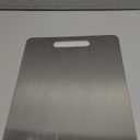 New Titanium Cutting Board - 100% Pure Titanium Cutting Boards For Kitchen, Easy to clean, Double-sided food-grade Cutting Board For Cutting Meats, Fruits And Vegetables(