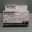 The Honest Company Comfort Dry Disposable Diapers for Sensitive Skin, Hypoallergenic, Rose Blossom + Tutu Cute, Club Box Size 1 (814 lbs), 78 Count