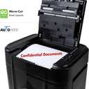 Aurora AU120MA 120-Sheet Auto Feed High Security Micro-Cut Paper Shredder / 30 Minutes (Black)