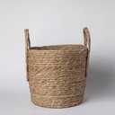 Baskets, Set of 3 for Home, Office, Dorm Room, Living Room, Bedroom, Bathroom, Nursery Storage and Organization (17x15x6/14x13x6/12x12x5inch)