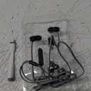 Acoustix Stereo Earbuds With Apple 8-Pin Adapter & Small White Adapter