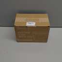 Nucookery Ceramic Butter Dish, Embossed Butter Keeper with Wood Lid for Countertop, Butter Holder and Container with Double Silicone Seal (Cross Pattern)