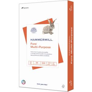 Hammermill Printer Paper, Fore Multipurpose 20 lb Copy Paper, 8.5 x 14 - 1 Ream (500 Sheets) - 96 Bright, Made in the USA, 103291