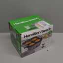 Hamilton Beach 6-in-1 Electric Egg Cooker for Hard Boiled Eggs, Sous Vide Style Egg Bite Maker and Poacher, 5.25 Non-Stick Skillet for Omelets, Scrambling & Frying, Grey (25510)