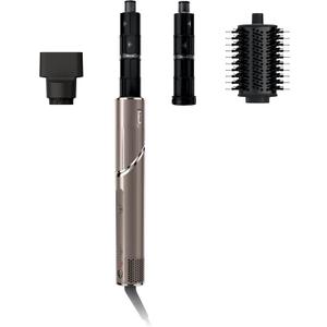 Shark FlexStyle Air Styling & Drying System, Powerful Hair Blow Dryer & Multi-Styler with Auto-Wrap Curlers, Oval Brush, Concentrator Attachment, Mocha, HD431BR