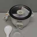 Aroma Housewares Aroma 6-Cup (Cooked) 1.5 Qt. One Touch Rice Cooker, White (ARC-363NG), 6 Cup Cooked/ 3 Cup Uncook/ 1.5 Qt.