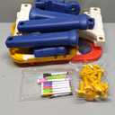 Kids Easel for Toddlers Age 2-4 Art Magnetic White Board & Chalkboard Double Side Adjustable Stand Drawing Writing Learning Educational Toy for 2 3 4 Year Boys Girl Birthday Gifts (Blue)