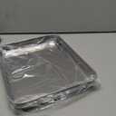 3 Pack Professional Medical Surgical Stainless Steel Dental Procedure Tray Thickening Lab Instrument Tools Trays -Flat Type (10.5" * 8.0" * 1.0", 3)