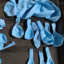 Light Blue Balloons Different Sizes of 18 12 10 5 Inch Baby Pastel Sky Aqua Blue Balloon Set
