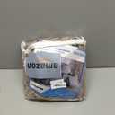 TAOCOCO Reclining Loveseat with Middle Console Slipcover, 4 Piece Polyester Fabric Stretch Loveseat Recliner Sofa Covers, Soft Washable Furniture Protector (Khaki, 2 Seater with Console Cover)