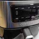 Cuisinart Air Fryer, 6-Quart Basket Large Fryer with 5 Cooking Functions to Roast, Bake, Broil, Air Fry and Keep Warm, 5 Airfryer Presets, Dishwasher-Safe Parts, AIR-200NAS, Stainless Steel & Black, 6 Qt. Window