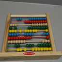 Melissa & Doug Abacus - Classic Wooden Educational Counting Toy With 100 Beads