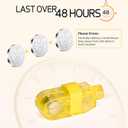 3 x CALIFORNIA CADE ELECTRONIC Finger Lights, 50Pcs Flashlight Finger for Kids | Yellow, Glow Party Favors Bulk, Led Light Up Toys, for Easter Back to School Classroom Prizes Trick or Treating Christmas