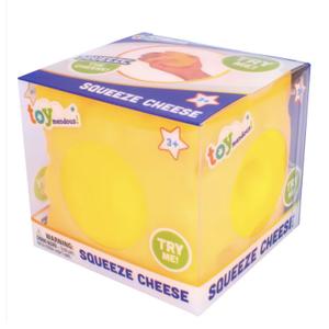 Toymendous Large Sensory Squishy Stress Relieving Cheese 