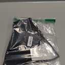 Soft Dog Cone Collar for Dogs After Surgery, Transparent Breathable Pet Recovery Collar for Large Medium Dogs, Adjustable Dog Cone Collar, Elizabethan Collar (L, Black) (L (Neck: 15.4-17.3"))