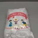 PARTISKY White Tulle Tutu Table Skirt for Rectangle Tables or Round Table,Led Light String Table Cloth for Wedding Baby Shower Birthday Party Dessert/Cake Tables (72" x 30" (Rectangular))