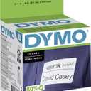 DYMO Authentic LW Name Badge Labels DYMO Labels for LabelWriter Printers White 2-1/4" x 4" 1 Roll of 250