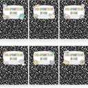 Fuutreo 72 Pcs Composition Notebook Classroom Decorations Classroom Bulletin Board Decor Bulletin Boards Cutouts Composition Cover Paper Whiteboard Decor