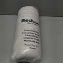 Bedsure GentleSoft Fleece Blanket Queen Size for Bed - Super Soft & Cozy, Fluffy Blankets for Women & Girls, Ideal for Sofa & Couch, Off White, 90x90 Inches