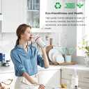 Dimoon 15.7''x385.8'' Marble Peel and Stick Wallpaper White Granite Contact Paper for Countertops Waterproof Kitchen New Environmentally Friendly Materials Thickening Upgrade Renter Friendly Vinyl