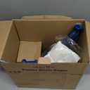 Drain Auger, Clog Remover with Drill Adapter, 25 Feet Flexible Plumbing Snake Use Manually or Powered for Kitchen, Bathroom and Shower Sink, Comes with Gloves (Blue)