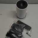 Mini Projector with WiFi and Bluetooth Built-in Apps Smart Projector Support 4K 1080P FHD 180 Adjustable Auto Keystone Compatibile with HDMI/TV Stick/Memory Stick/Laptop, White