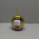B WELL Ball Tumbler Water Bottle. Gold