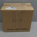 Wall Sconces Set of Two, Brushed Gold Bathroom Sconces Wall Lighting with Milky White Glass, Modern Sconces Wall Decor Set of 2 Bathroom Light Fixtures for Mirror Living Room Hallway Bedroom