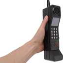 Retro 90s Mobile Phone Prop - Black, for 80s 90s Party Decor & Home Living Room Decor