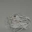 Smays 50 ft Extension Cable for WYZE Cam Pan v3 Outdoor Camera, Long Micro USB Power Adapter Cord, 90-Degree White