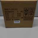 Round Side Table, Small Drink Table for Small Spaces, Modern Accent Nightstand with Solid Wood Leg for Living Room, Bedroom, Corners, and Office (Rustic Brown)