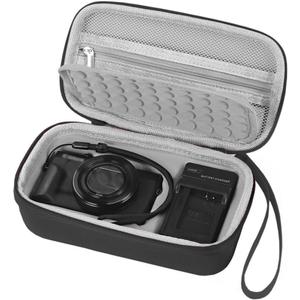 Camera Bag Carrying Case Compatible with Canon G7X Mark III/ G7X Mark II Digital Camera, Hard Bag Suitable for Travel and Home Storage (Black)