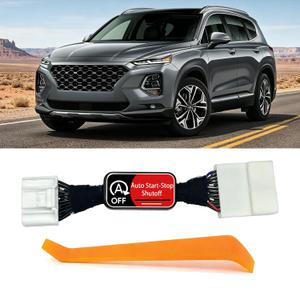 Auto Start Stop Eliminator for Hyundai Santa Fe 2019 2020 Engine Auto Stop Disabler - Plug Play/Error Free Accessories