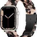 Resin Band Compatible for Apple Watch Bands for Women 40mm 41mm 42mm 38mm 44mm 45mm 46mm 49mm, Lightweight Dressy Bracelet for iWatch Bands Series 11 SE 10 9 8 7 6 5 4 3 2 1 Ultra