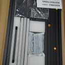 Pamray 32 Inch Small Computer Desk with 2 Drawers for Bedroom Study Writing Home Office Table for Small Spaces Black