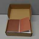 Eaasty 50 Pcs Mini Notebooks Bulk Small Pocket Notepads Journals Lined Paper Gradual Cover Paper for Coworkers Nurse Teacher Employee Office Social Worker (Brown)