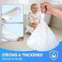 80 Count Potty Liners with 600ml Super Absorbent Pads, Disposable Potty Bags for Potty Training Toddlers, Portable Toilet Liners Compatible with OXO Tot 2-1 Go Potty & Most Potty Chairs