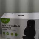 Mynt Back and Neck Massager for Pain Relief Deep Tissue,3D Shiatsu Acupressure Neck Back Massager with Heat, Seat Massager for Full Body Relaxation Black